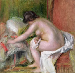 Siddende Bader, 1898